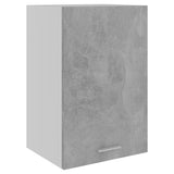 Hanging Cabinet Lyon Concrete Grey 39.5x31x60 cm Engineered Wood 801256