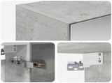 Bathroom Mirror Cabinet Concrete Grey 50 x 14.5 x 70 cm 889042