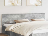 Headboard Concrete Grey Engineered wood 888268