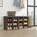 ZNTS Shoe Cabinets 2 pcs Brown Oak 52.5x30x50 cm 820513