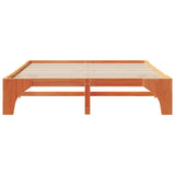Bed Frame Brown 180 x 200 cm Solid Pine Wood 872979