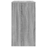Desk with Drawer Grey Sonoma 77.5 x 43 x 79 cm Engineered Wood 869519