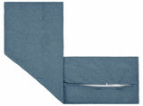 Cushion with Pillow HOUTEN 2 pcs Jeans Blue Faux Linen 934290