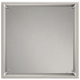 Garden Planter 2 pcs Silver 30 x 30 x 40 cm Stainless Steel 8005339