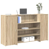 Reception Desk Sonoma Oak 180x50x103.5 cm Engineered Wood 3324171