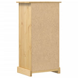 Bedside Cabinet Corona 53x39x103 cm Solid Wood Pine 4005661