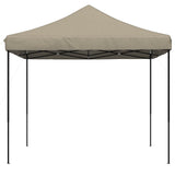 Party Tent Folding Taupe 292 x 292 x 315 cm Oxford Fabric 42023546