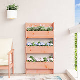 Wall Planter 3-Tier 60x18.5x110 cm Solid Wood Douglas 825119