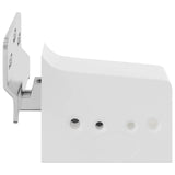 Cabinet Hanging Bracket 261 pcs White 70 x 48 x 19 mm 864833