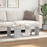 Coffee Table Concrete Grey 89,5x48x30 cm Engineered Wood 848153