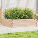Garden Planter 90x90x23 cm Solid Wood Pine 847203