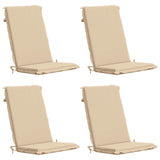 4-Piece High Back Bhair Cushions GEMERT 4 pcs 100% Polyester 945895