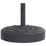 ZNTS Parasol Base for Ø38 / 48 mm Poles 25 kg Round 4007972