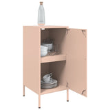 Sideboards 2 pcs Pink 36x39x79 cm Steel 843015