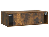 Wall-Mounted TV Cabinet Smoked Oak 78.5 x 41 x 30 cm 899030