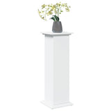 Display Stand with Storage White 31x30x90 cm Engineered Wood 854607