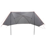 Car Tent Grey and Orange 308 x 215 x 220 cm Polyester and Steel 42028549