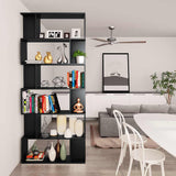 Book Cabinet Black Engineered wood 80 x 24 x 192 cm Book Cabinet 800091