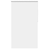 Roller Blind Blackout White 125x230 cm Fabric Width 121.6 cm Polyester 4011991