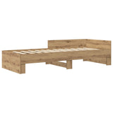 Bed Frame with Headboard Artisan Oak 80 x 200 cm 8009042