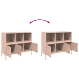 Sideboard Pink 100,5x39x79 cm Steel 843091