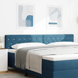 Headboard with Headboard Dark Blue 200 cm Faux Leather 42007109