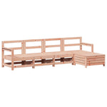 ZNTS 5 Piece Garden Sofa Set Solid Wood Douglas Fir 3250854