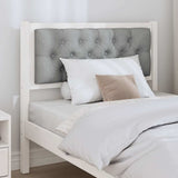 Headboard Other White and light grey 90 cm Solid pine wood 879033
