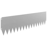 Lawn Edging 20 pcs 103 x 30 cm Steel Rusty 8008517