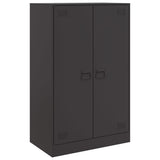 Sideboard Black 67x39x107 cm Steel 841661