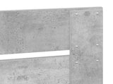 Bed Frame with Headboard Concerte 120 x 190 cm Solid Pine Wood 3411771