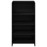 Reception Desk Black 55x50x103.5 cm Engineered Wood 859016
