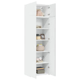 Storage Cabinet White 70x42.5x225 cm Engineered Wood 3281322