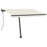 Awning Post Set Anthracite 300x245 cm Iron 315096