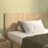 811028 Bed Headboard Sonoma Oak 120x1,5x80 cm Engineered Wood