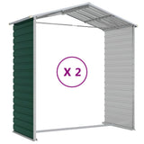 Garden Shed Green Galvanised Steel 191 x 215 x 198 cm Garden Shed 3188232