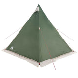 Family Tent Tipi 6-Person Green Waterproof 4009438