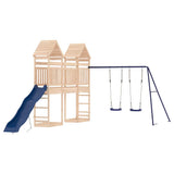 Outdoor Playset Natural Wood Solid Pine Wood Large 3156913