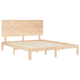 Bed Frame without Mattress 160x200 cm Solid Wood Pine 3193671