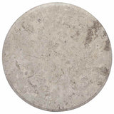 Table Top Grey Marble 50 cm diameter Durable Table Top Round 149194