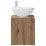 Wall-Mounted Sink Vanity Artisan Oak 49.5 x 44.5 x 65 cm 890451
