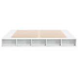 Bed Frame without Mattress White 200x200 cm 3280447