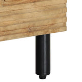 TV Cabinet Brown 80x33x46 cm Solid Wood Mango 4017737