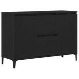 Sideboard Black Oak 104 x 35 x 70 cm Engineered Wood 862597