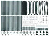 Welded Wire Fence with Spikes 100 x 0.4 m 3353150
