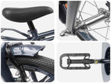 Kids Bike 16 Inches for 4-6 Years Old Dark Grey 42009267