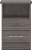 ZNTS Nevada 2 Drawer Bedside 100-103-078