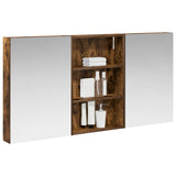 Bathroom Cabinet Set 3 pcs 120 x 10.5 x 60.5 cm Engineered wood 3403732