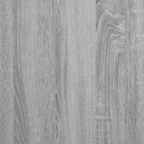 ZNTS Radiator Cover Grey Sonoma 104x20x82 cm Engineered Wood 852695