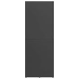 Firewood Rack Black 40x30x80 cm Cold-rolled steel 864187